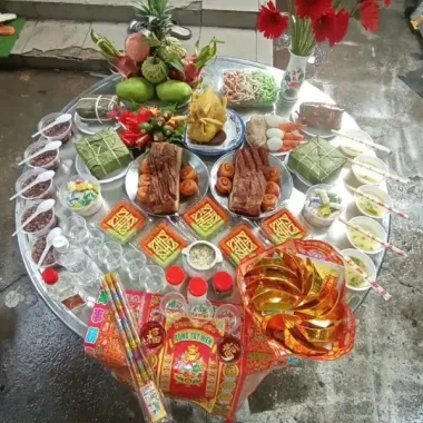Mâm Cúng Tất Niên