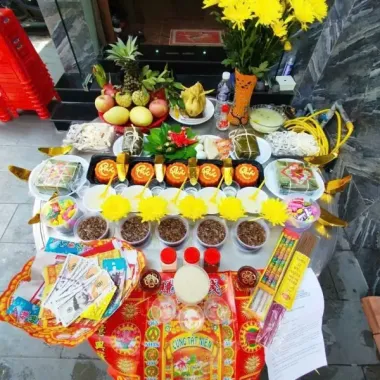 Mâm Cúng Tất Niên