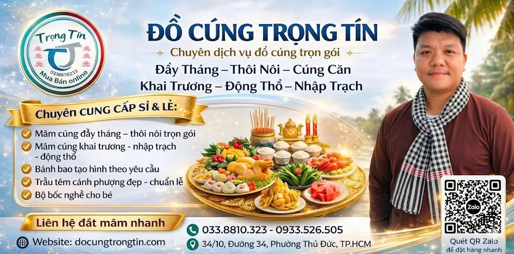 ĐỒ CÚNG THỦ ĐỨC 